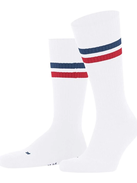 Foto van product FALKE Sokken navy / rood / wit