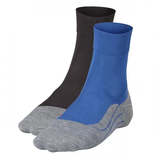 Foto van product FALKE Sportsokken blauw / grijs / zwart