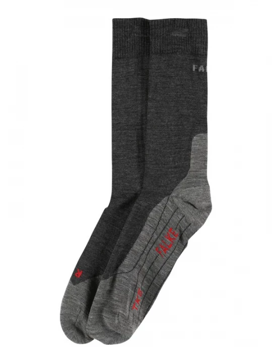 Foto van product FALKE Sportsokken donkergrijs / grijs gemêleerd / vuurrood