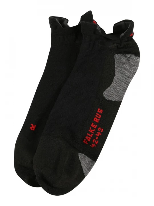 Foto van product FALKE Sportsokken grijs gemêleerd / rood / zwart