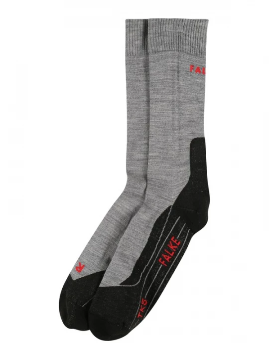 Foto van product FALKE Sportsokken grijs gemêleerd / watermeloen rood / zwart gemêleerd