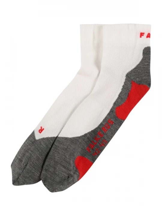 Foto van product FALKE Sportsokken grijs / rood / wit