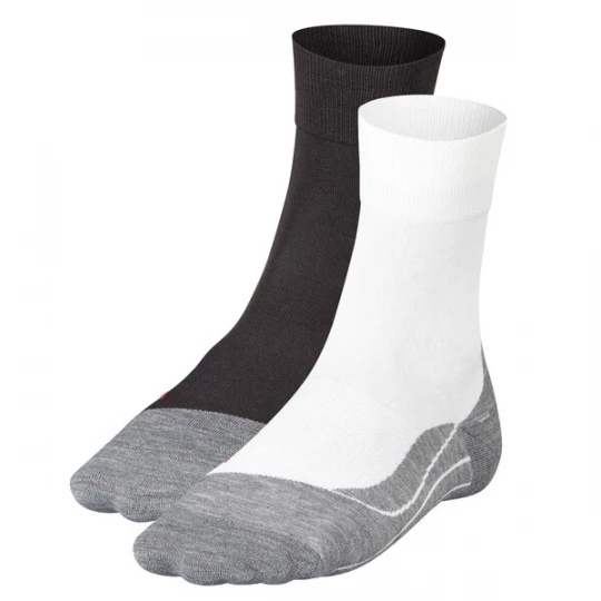 Foto van product FALKE Sportsokken grijs / zwart / wit
