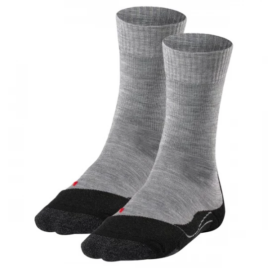 Foto van product FALKE Sportsokken lichtgrijs / zwart / zwart gemêleerd