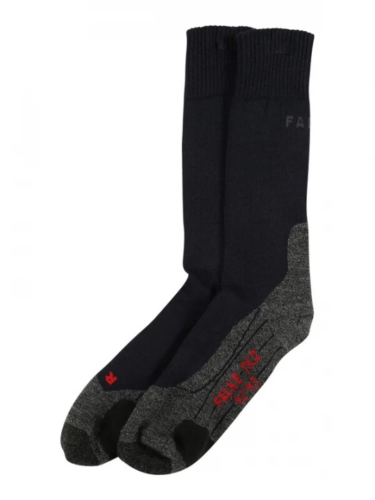 Foto van product FALKE Sportsokken navy / grijs gemêleerd / rood
