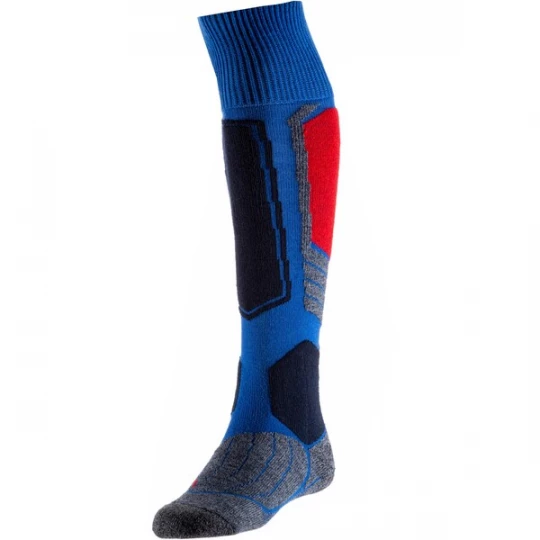 Foto van product FALKE Sportsokken 'SK1' blauw / grijs gemêleerd / vuurrood / zwart