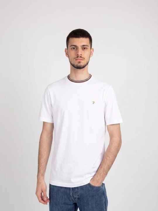 Foto van product FARAH Shirt 'ELTON' wit