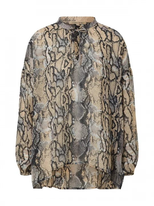 Foto van product Farina Opoku Blouse 'Lorina' grijs