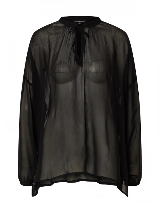 Foto van product Farina Opoku Blouse 'Lorina' zwart