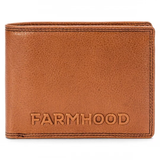 Foto van product Farmhood Portemonnee 'Memphis' cognac
