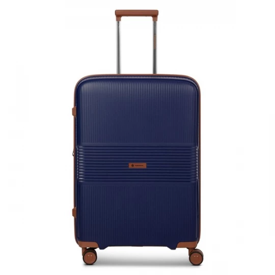 Foto van product Farmhood Trolley 'Eco Edition' donkerblauw / bruin