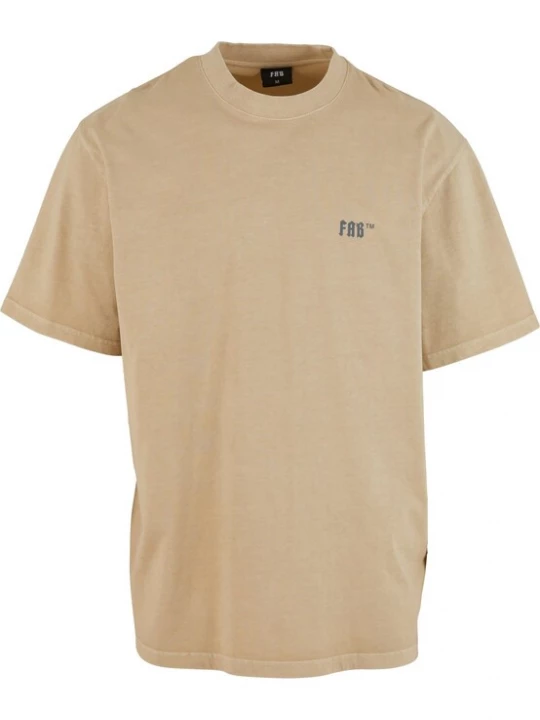 Foto van product Fast & Bright Shirt 'Liberte' beige / donkergrijs