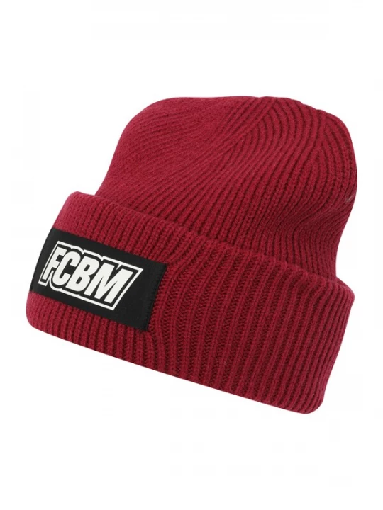 Foto van product FCBM Muts 'Ilja' rood / zwart / wit