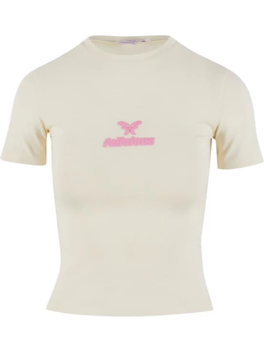 Foto van product Felicious Shirt crème / lichtroze