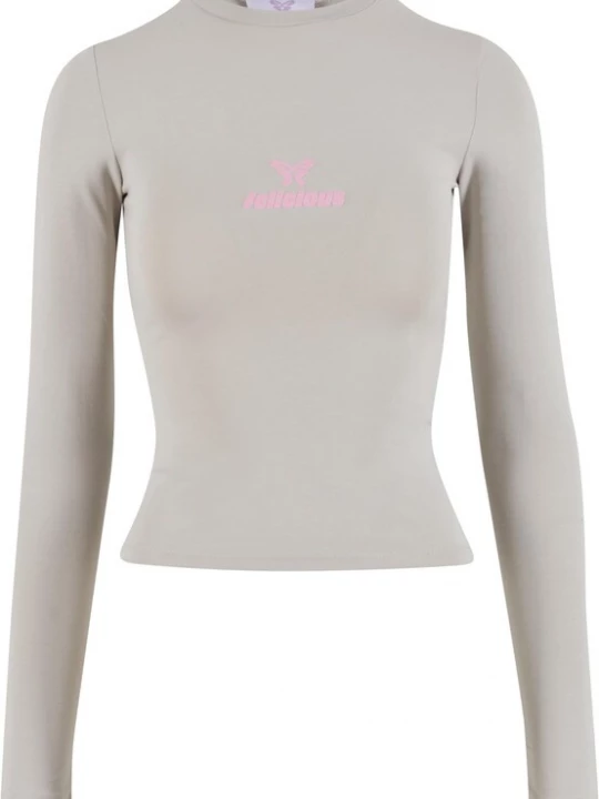 Foto van product Felicious Shirt grijs / rosa