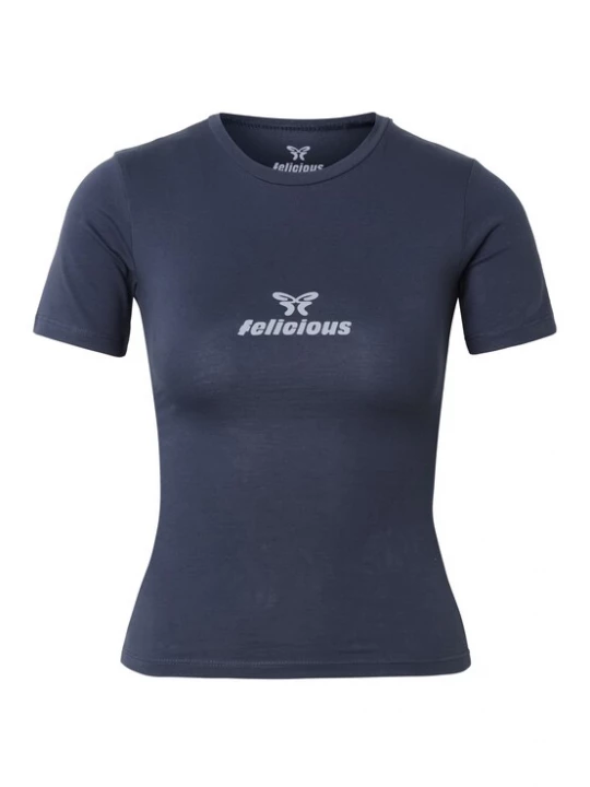 Foto van product Felicious Shirt marine / pastelblauw