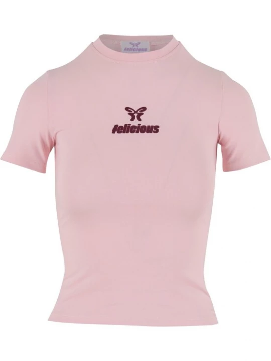 Foto van product Felicious Shirt rosa / bordeaux