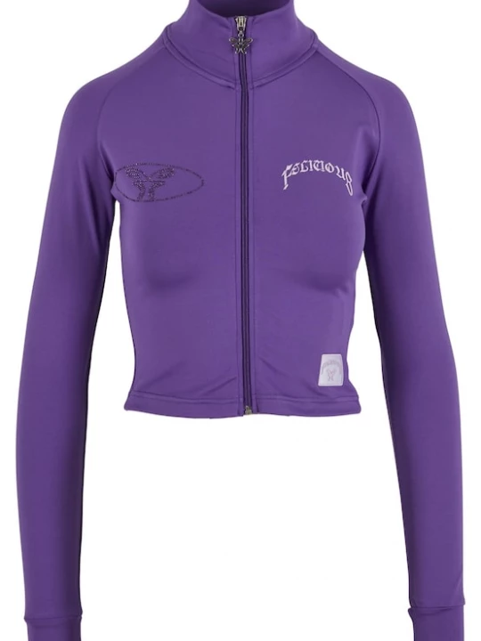 Foto van product Felicious Sweatvest sering / donkerlila