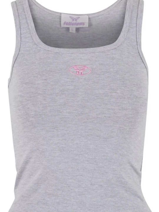 Foto van product Felicious Top grijs / pink