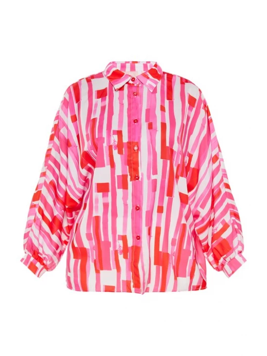 Foto van product FELIPA Blouse 'Fashion Look' pink / wit