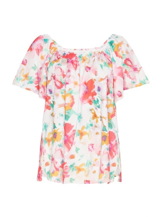 Foto van product Usha Blouse gemengde kleuren