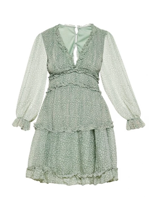 Foto van product FELIPA Jurk mintgroen / jade groen