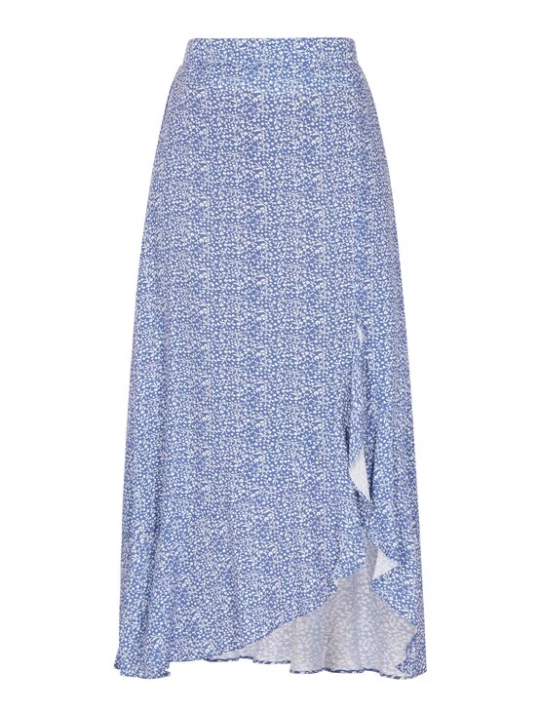 Foto van product FELIPA Rok 'Fashion Look' blauw / wit