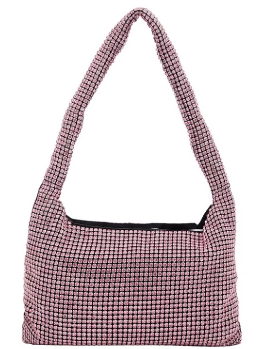 Foto van product FELIPA Schoudertas rosa / zwart