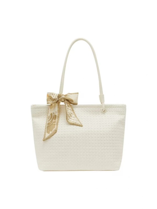 Foto van product FELIPA Shopper bruin / offwhite