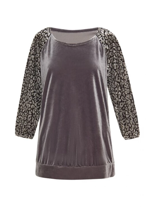 Foto van product FELIPA Sweatshirt 'Fashion Look' grijs / zwart