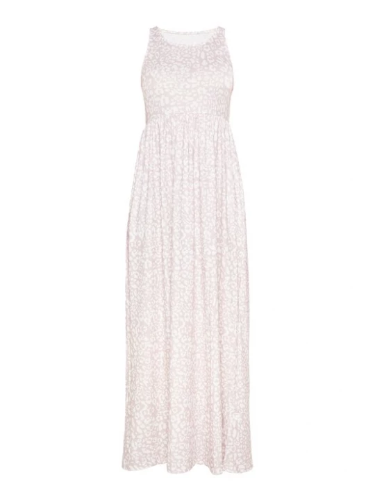 Foto van product FELIPA Zomerjurk pastelroze / wit