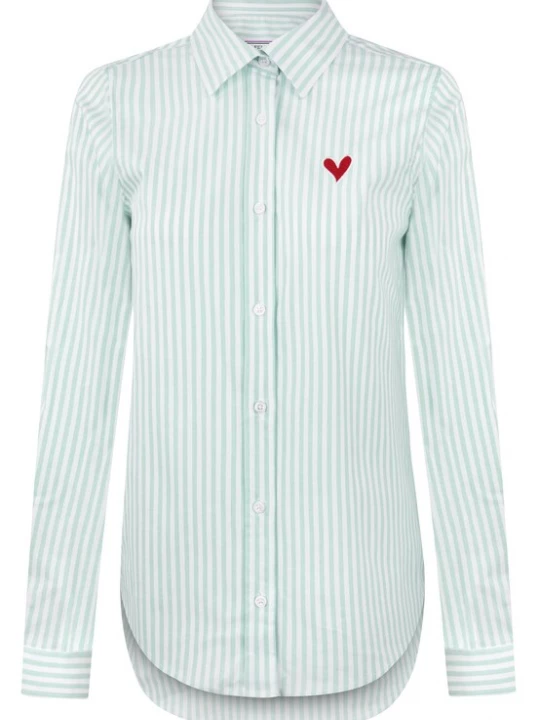 Foto van product Felix Hardy Blouse groen / wit
