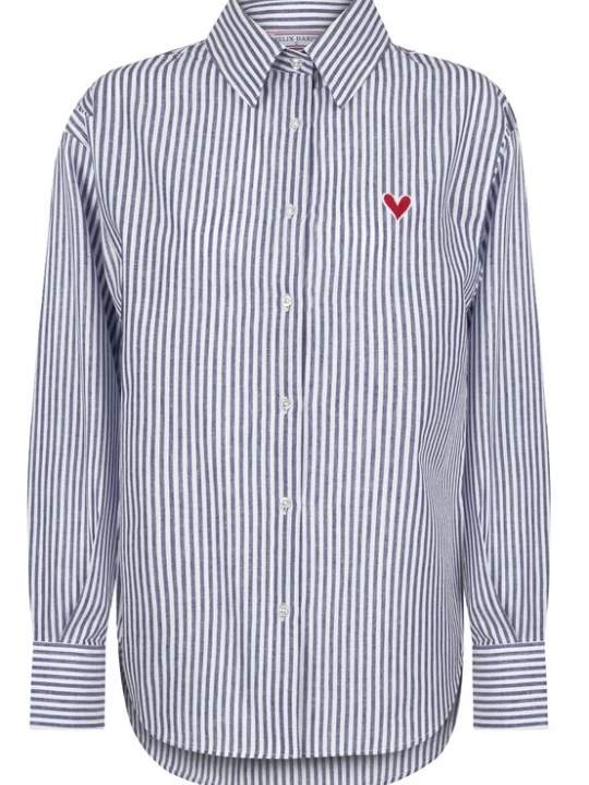 Foto van product Felix Hardy Blouse navy / rood / wit