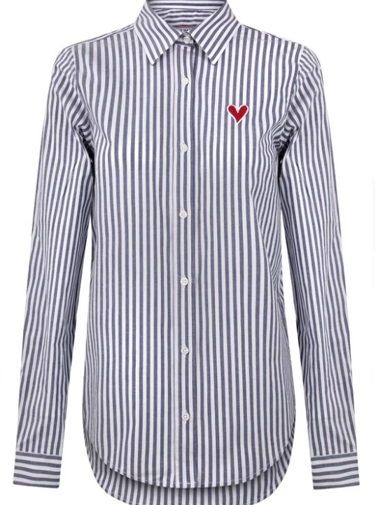 Foto van product Felix Hardy Blouse navy / rood / wit