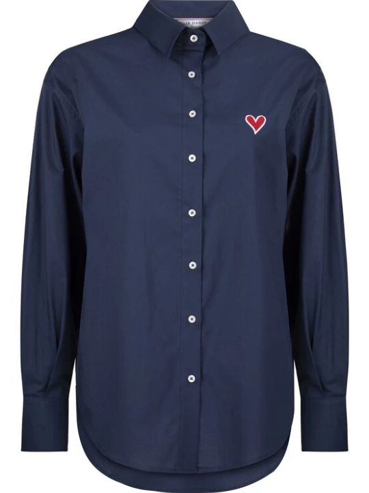 Foto van product Felix Hardy Blouse 'Poplin' navy