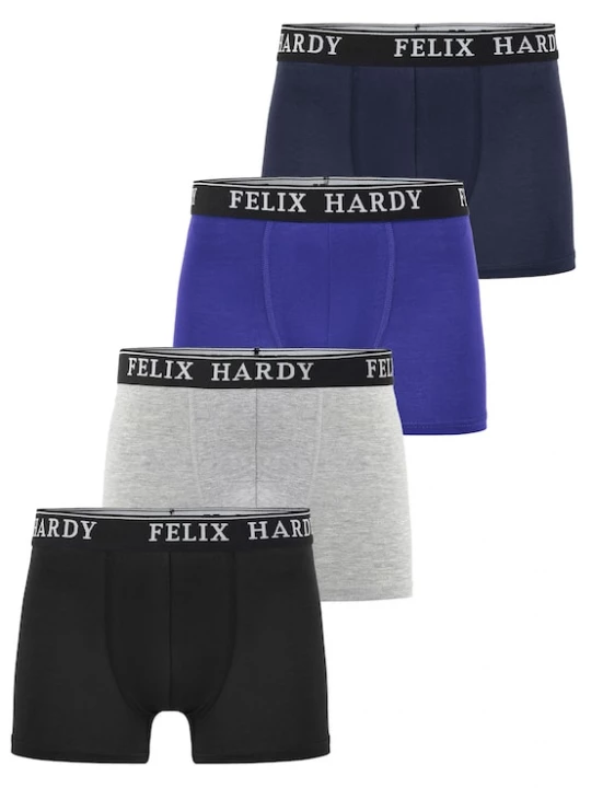Foto van product Felix Hardy Boxershorts blauw / donkerblauw / grijs / zwart