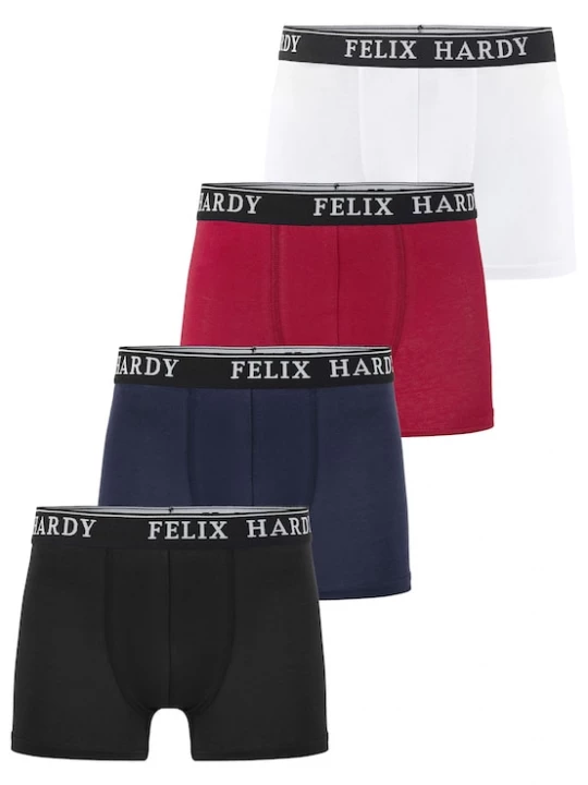 Foto van product Felix Hardy Boxershorts blauw / rood / zwart / wit