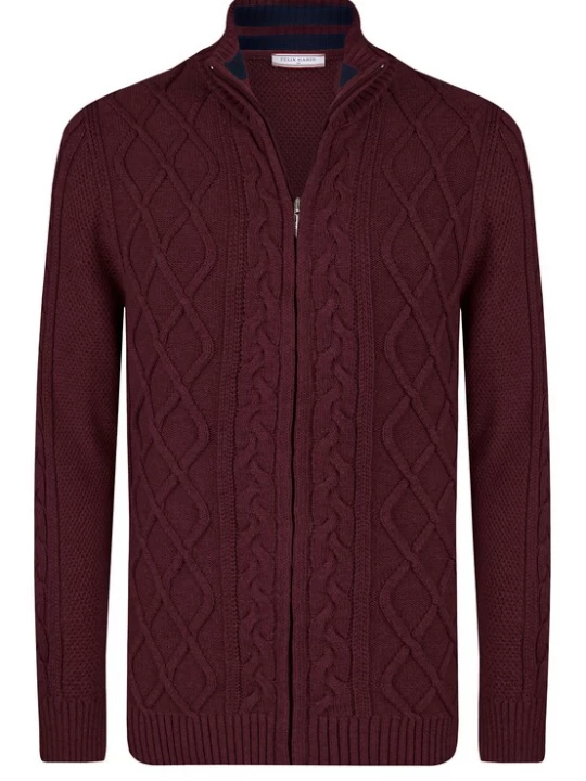 Foto van product Felix Hardy Gebreid vest bordeaux