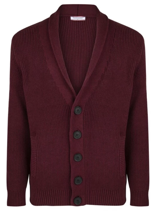 Foto van product Felix Hardy Gebreid vest bordeaux
