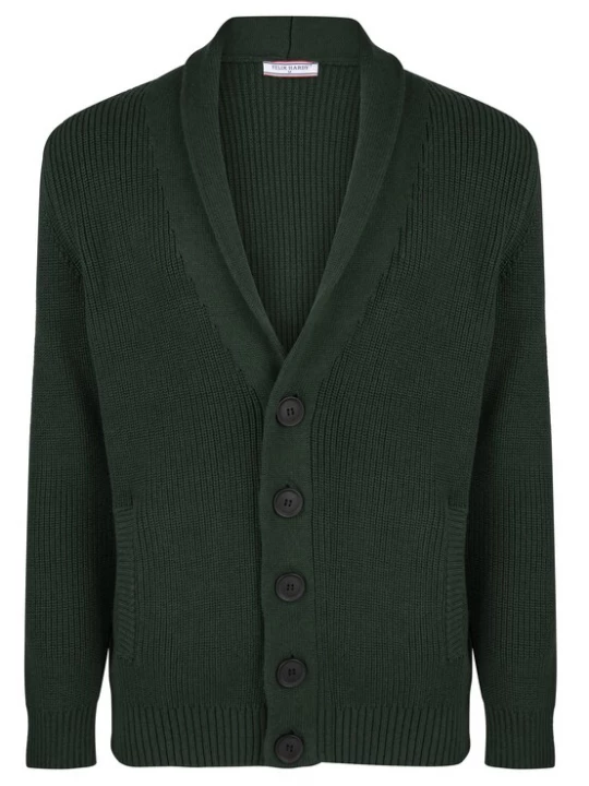 Foto van product Felix Hardy Gebreid vest donkergroen