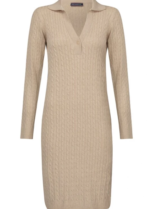 Foto van product Felix Hardy Gebreide jurk beige