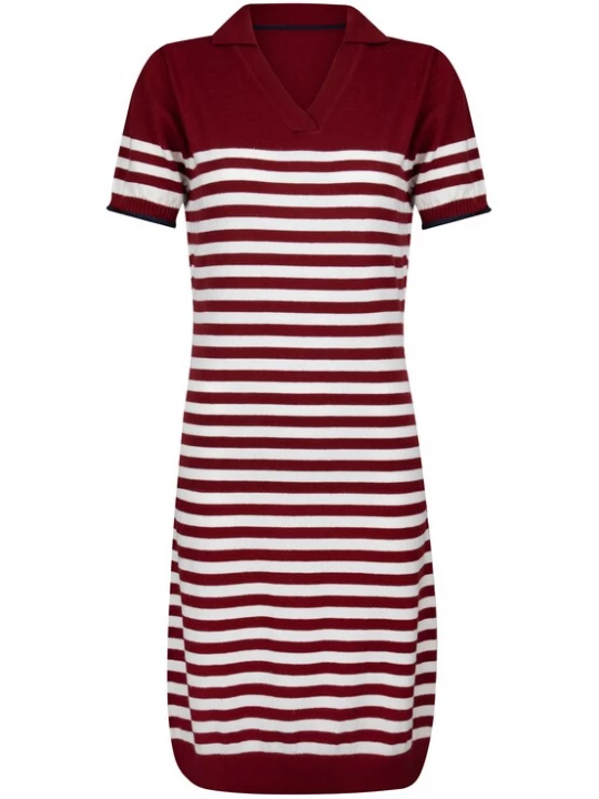 Foto van product Felix Hardy Gebreide jurk bordeaux