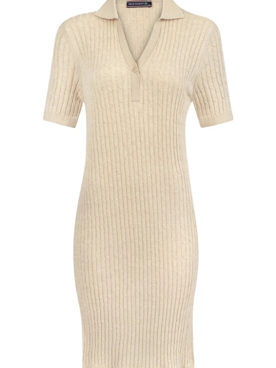 Foto van product Felix Hardy Gebreide jurk lichtbeige