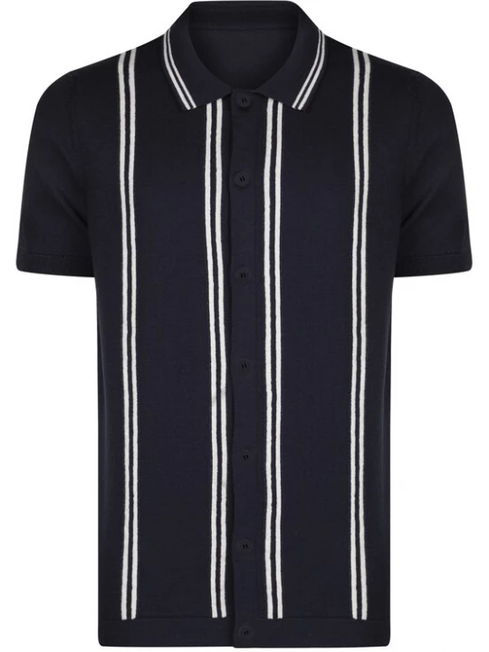 Foto van product Felix Hardy Overhemd navy / wit