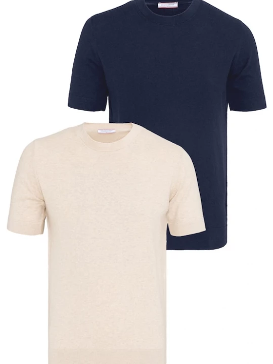 Foto van product Felix Hardy Shirt lichtbeige / navy
