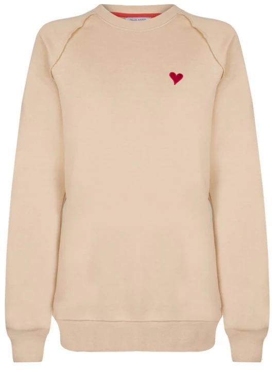 Foto van product Felix Hardy Sweatshirt beige / rood