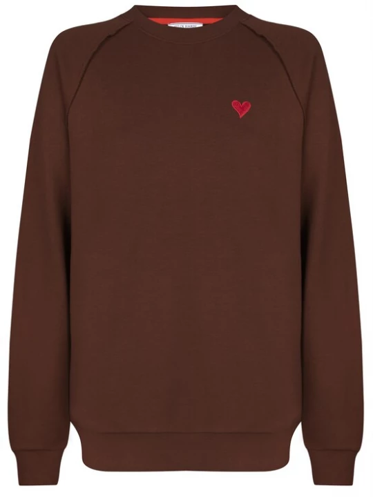 Foto van product Felix Hardy Sweatshirt bruin / rood