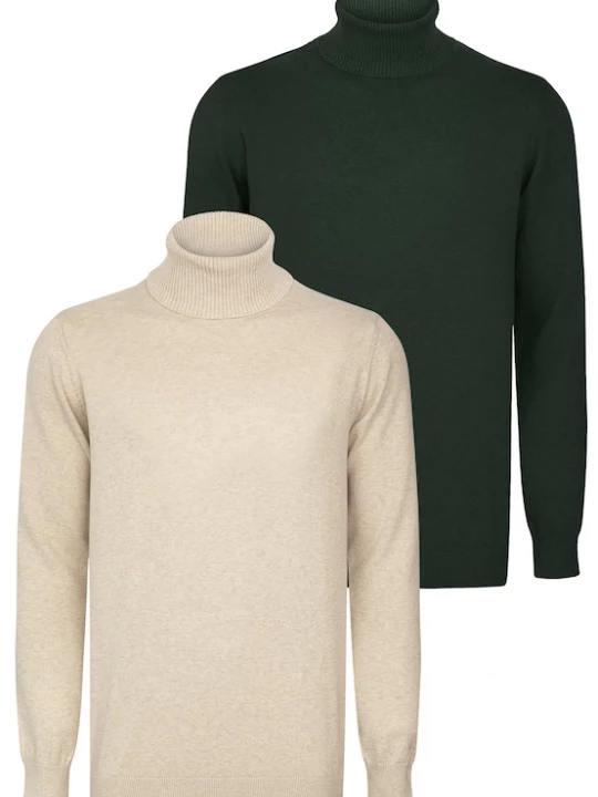 Foto van product Felix Hardy Trui beige / jade groen
