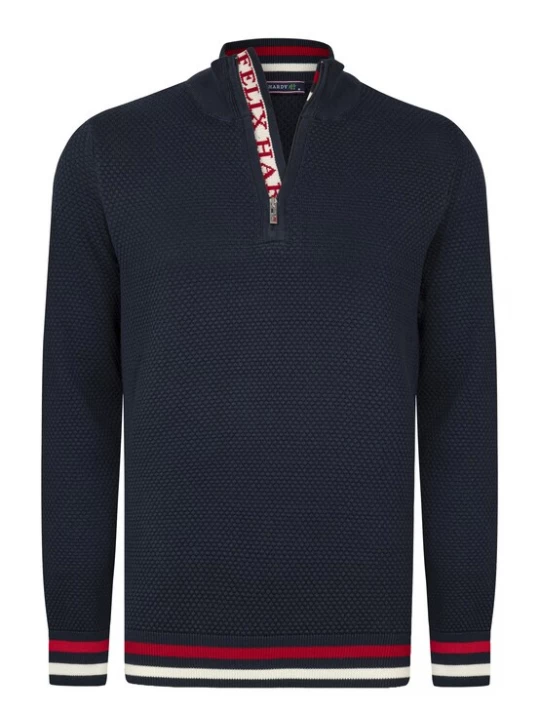 Foto van product Felix Hardy Trui navy / rood / wit