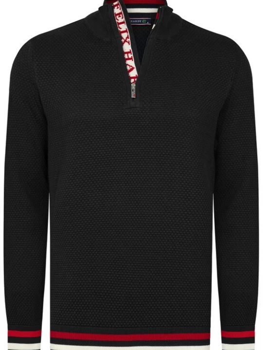 Foto van product Felix Hardy Trui rood / zwart / wit